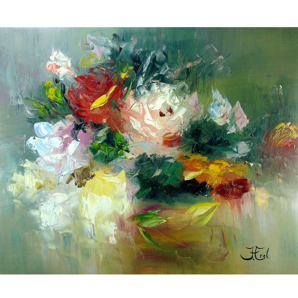 Schilderij Romantic Roses John Frel 