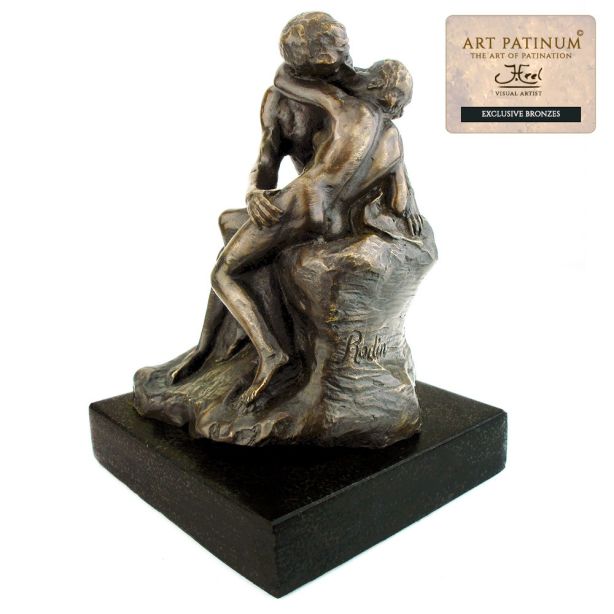 The Kiss | De Kus bronzen beeld van Rodin