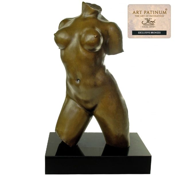 Bronzen beeld Natural Beauty vrouw naakt  exclusieve uitvoering Atelier John Frel