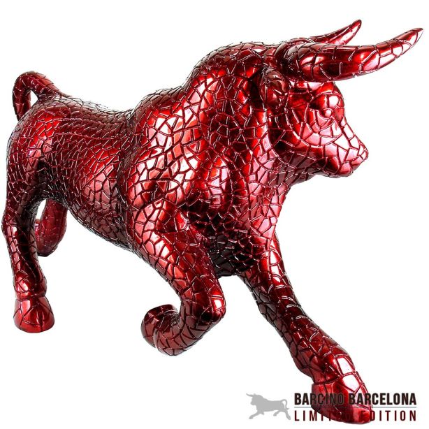 Stier Red Bull groot Hedendaagse Kunst beeld Atelier John Frel Limited Edition