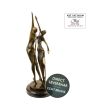 Love Dance Dans van de Liefde bronzen beeld man en vrouw