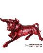 Stier Red Bull Candy Red Limited Edition groot Hedendaagse Kunst beeld Atelier John Frel 