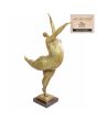 Enjoying Life Bronzen beeld dikke dame van Atelier John Frel Amersfoort