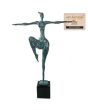 Bronzen beeld La Danseuse dansende vrouw Atelier John Frel exclusieve uitvoering