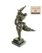 Bronzen beeld My Day Dikke Dame beeld Dansend  Bronzenbeelden Atelier John Frel Amersfoort