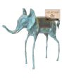 Bronzen Dali Olifant groot uit de combinatie van twee olifanten Brons Atelier John Frel Amersfoort