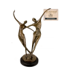 Heart Dance bronzen dansbeeld man en vrouw  