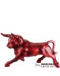 Imposante Rode Stier Red Bull groot handmade Barcelona Limited Edition hedendaagse kunst John Frel Amersfoort