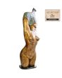 Bronzen beeld vrouw naakt 100cm titel Tentation exclusieve Art Patinum uitvoering John Frel