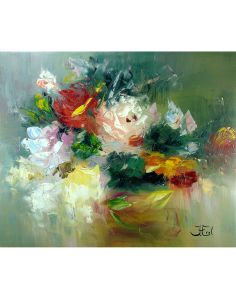 Schilderij Romantic Roses John Frel 