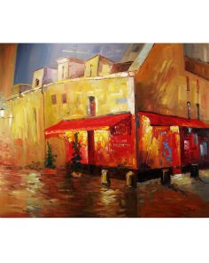 Schilderij Impressionisme John Frel Colors of Montmartre Art Unica