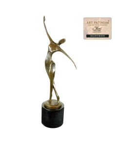 Heart Dance The Man bronzen beeld symbool voor verbinding en harmonie