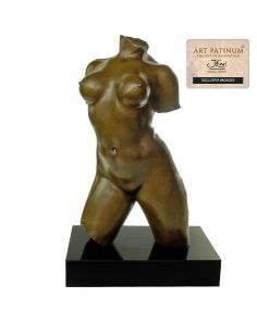 Bronzen beeld Natural Beauty vrouw naakt  exclusieve uitvoering Atelier John Frel