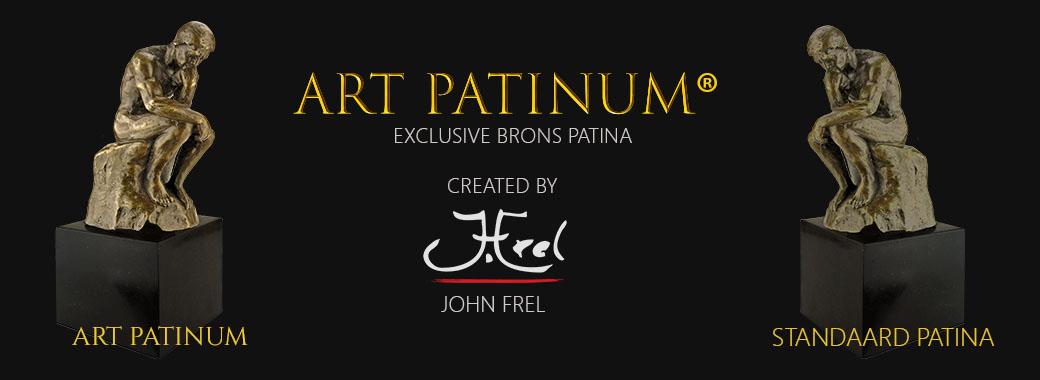 Art Patinum patina vergeleken met standaard patina